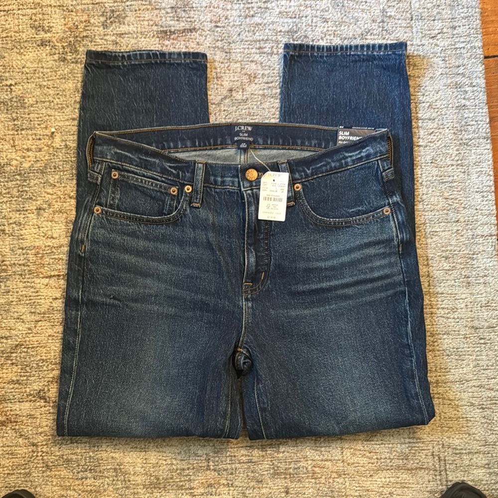J. Crew slim boyfriend all day stretch jeans